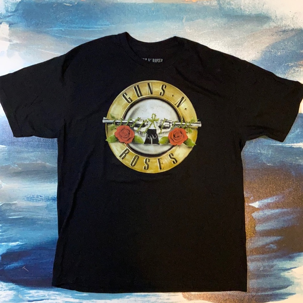 🔥EC🔥2019 Guns N’ Roses Band T-shirt.